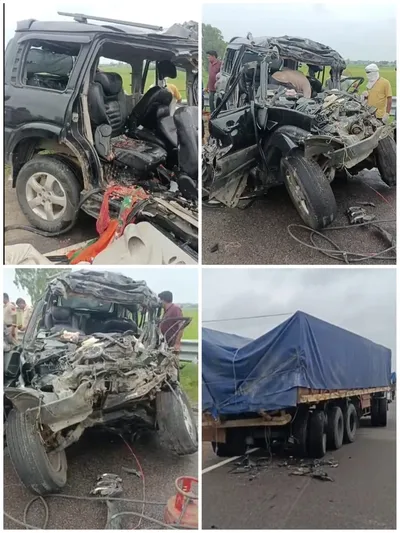 kaithal road accident  फौजी दोस्त को चंडीगढ़ छोड़ने जा रहे तीन युवकों की सड़क हादसे में मौत