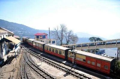 शिमला कालका ट्रेन 6 तक स्थगित