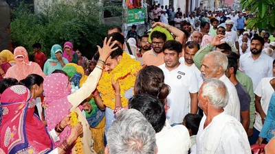 गन्नौर क्षेत्र की जनता की उम्मीदों पर खरा उतरूंगा  देवेंद्र कादियान