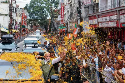 पाकिस्तानी एजेंडे पर कांग्रेस नेकां गठबंधन   मोदी