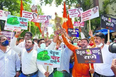 उद्धव के खिलाफ बयान पर केंद्रीय मंत्री राणे गिरफ्तार