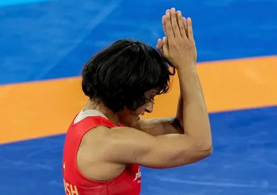 vinesh phogat को ओलंपिक से अयोग्य घोषित किए जाने पर खेल मंत्री लोकसभा में देंगे बयान