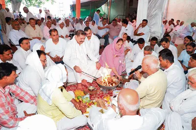 कांग्रेस प्रत्याशी राजेंद्र सिंह जून के चुनावी कार्यालय का शुभारंभ