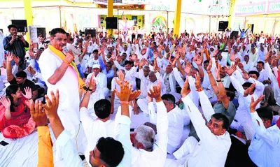 पृथला क्षेत्र को फिर से विकास की राह पर अग्रसर करना ही उद्देश्य   टेकचंद शर्मा