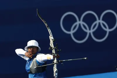 paris olympics  दीपिका तीरंदाजी के महिला एकल क्वार्टर फाइनल में  भजन बाहर