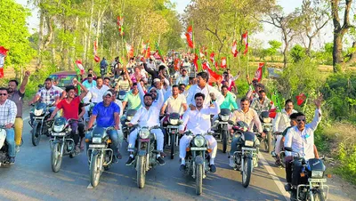 राजौंद में निकाली बाइक रैली