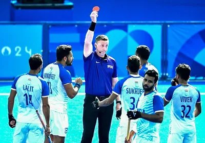 india hockey अमित रोहिदास पर एक मैच का प्रतिबंध  भारत के ओलंपिक हॉकी सेमीफाइनल में नहीं खेल सकेंगे