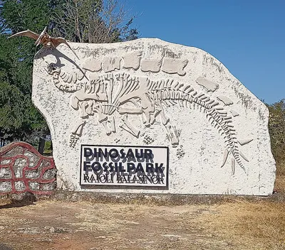 ‘जुरासिक पार्क’ की याद दिलाता डायनासोर जीवाश्म संग्रहालय
