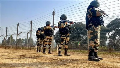 स्वतंत्रता दिवस पर हाई अलर्ट के बीच bsf ने पाक सीमा पर घुसपैठिए को मार गिराया