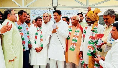 जजपा प्रदेश सचिव रामफल कोसलिया ने छोड़ी पार्टी  कांग्रेस का दामन थामा