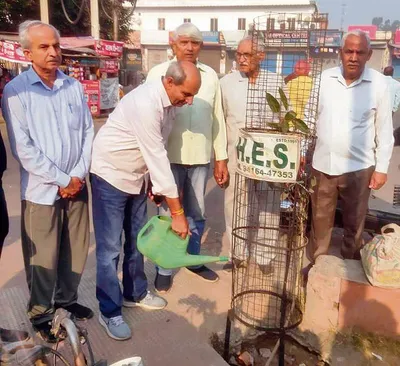 त्योहारों के बाद प्रदूषण से बचने का एचईएस का अभियान