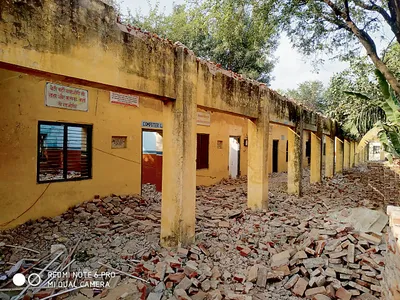 अटेली पीजी कॉलेज के प्रशासनिक भवन का कायापलट शुरू